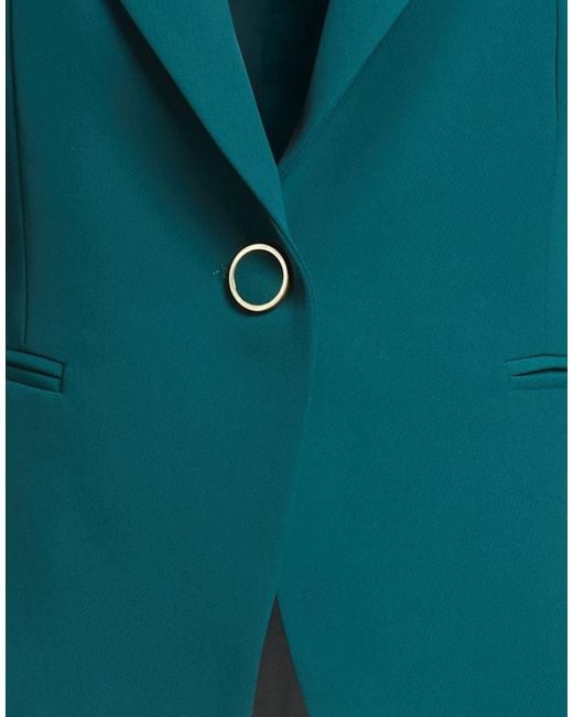 Rinascimento Green Blazer Polyester, Elastane
