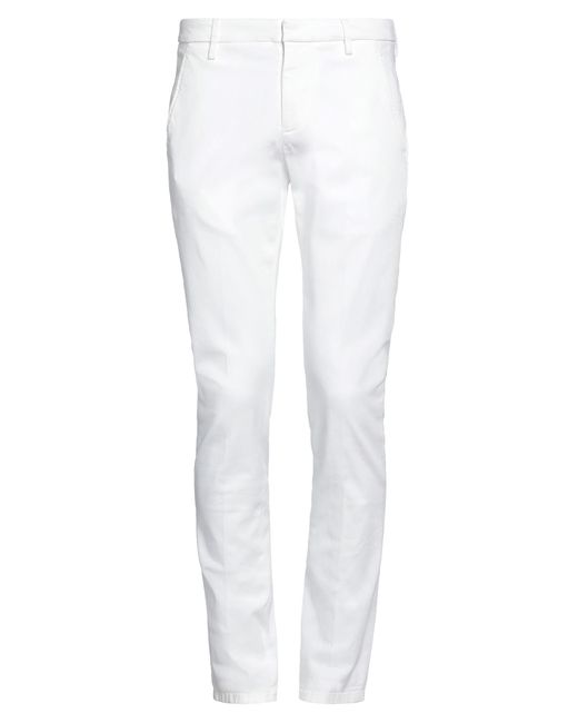 Dondup White Trouser for men
