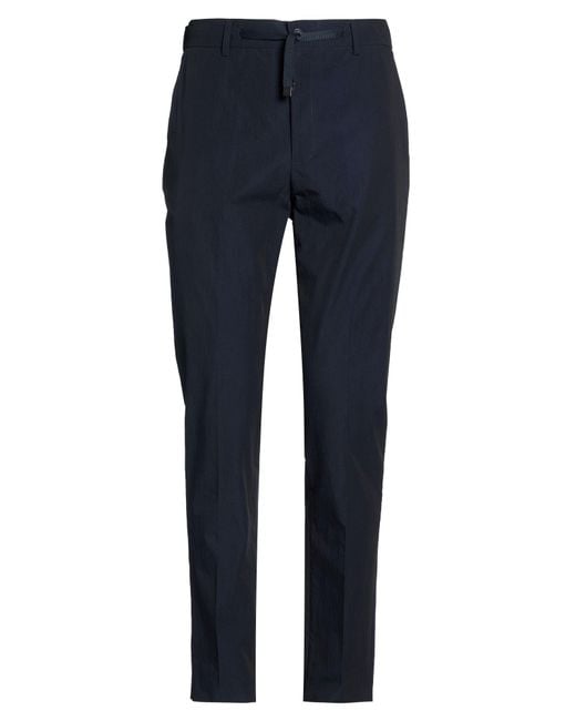 Brian Dales Blue Pants Cotton for men
