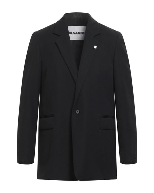 Jil Sander Black Blazer for men