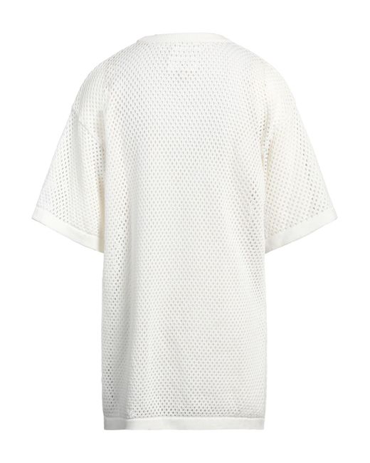 Pullover MM6 by Maison Martin Margiela de hombre de color White