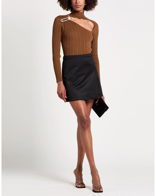 GIUSEPPE DI MORABITO Brown Turtleneck