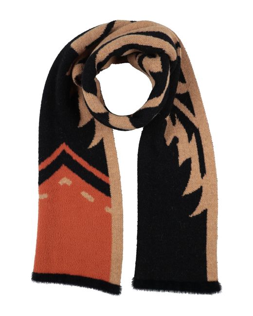 Akep Black Camel Scarf Polyamide