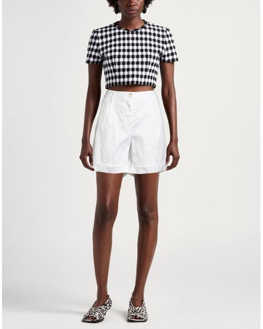 RE_HASH White Shorts & Bermuda Shorts