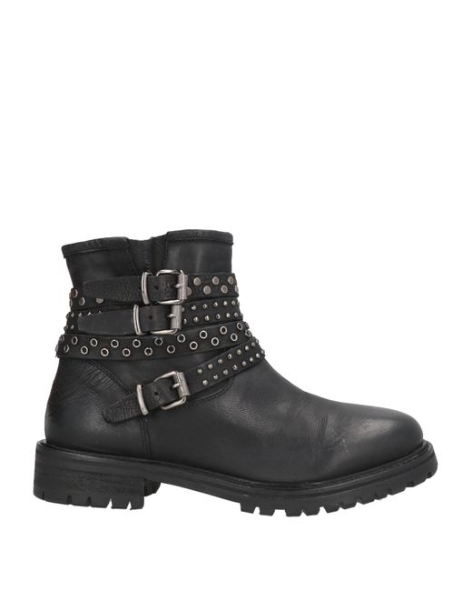 Keb Black Ankle Boots Leather