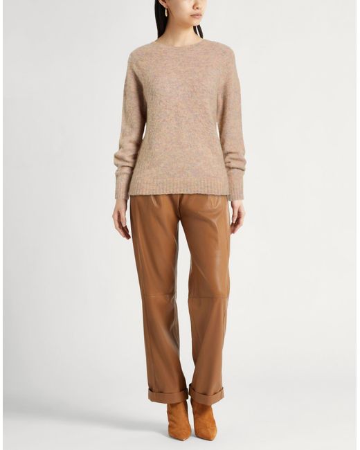 Roberto Collina Natural Sweater Acrylic, Synthetic Fibers, Wool, Viscose, Mohair Wool