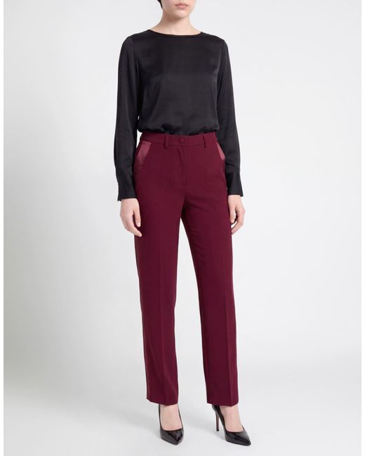 ViCOLO Red Pants Polyester, Elastane