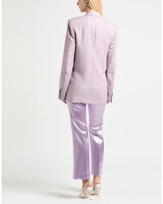MSGM Purple Blazer
