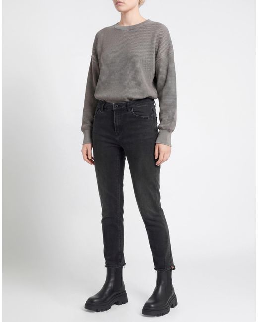 Pence Black Jeans Cotton, Elastane