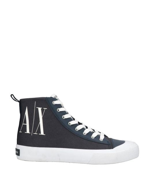 ARMANI EXCHANGE Blue Trainers for men