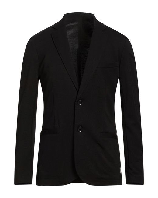 ARMANI EXCHANGE Black Blazer for men