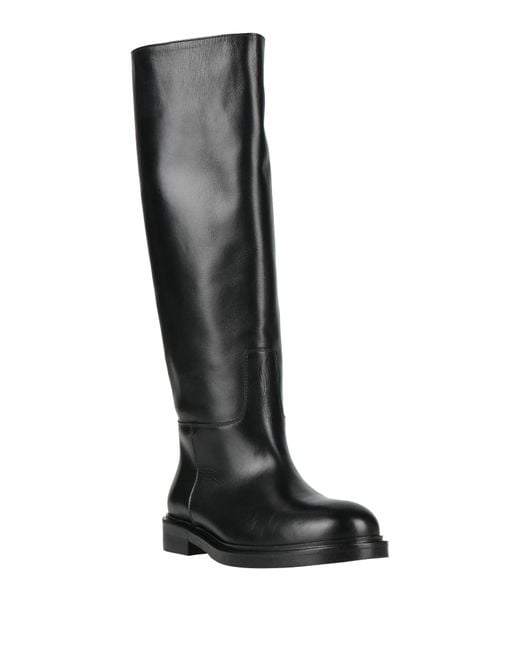 Poeve Black Boot Leather