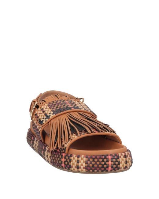 Ulla Johnson Brown Sandals Leather