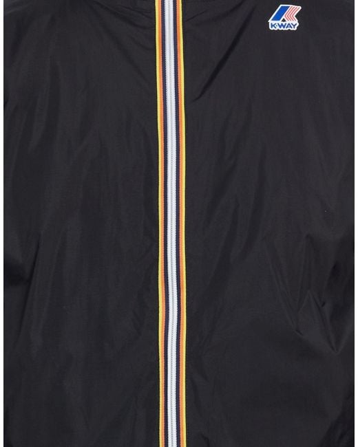 K-Way Black Jacket for men