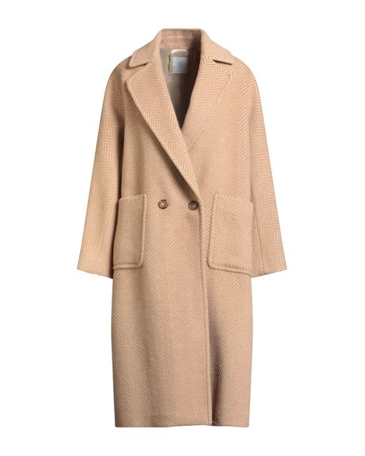 Eleventy Natural Camel Coat Wool, Alpaca Wool