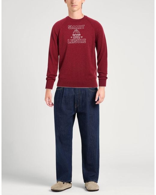 Eleventy Red Sweaters for men