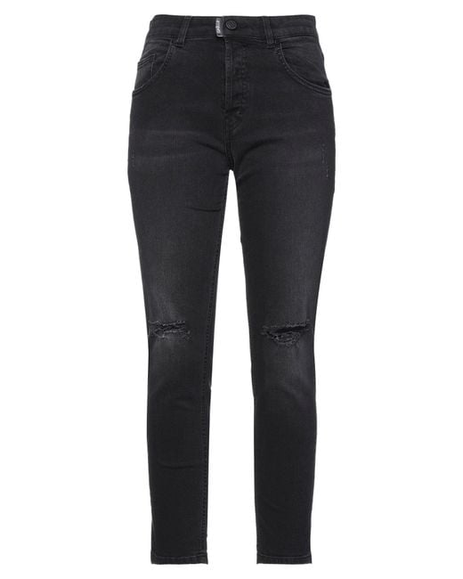 Gaelle Paris Blue Denim Trousers
