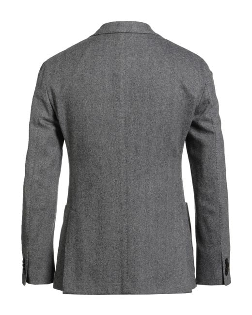 Boglioli Black Blazer for men