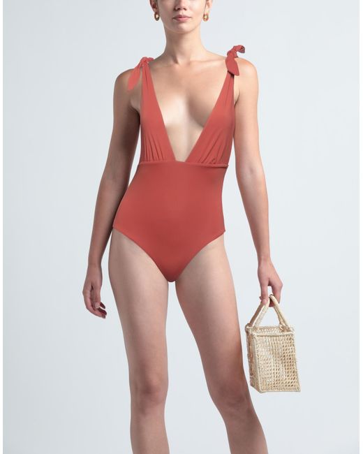 Mara Hoffman Red One-piece Swimsuit