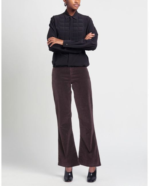 Lois Purple Pants Cotton, Polyester, Elastane