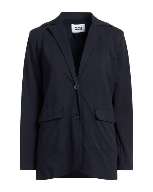 Alpha Studio Blue Blazers