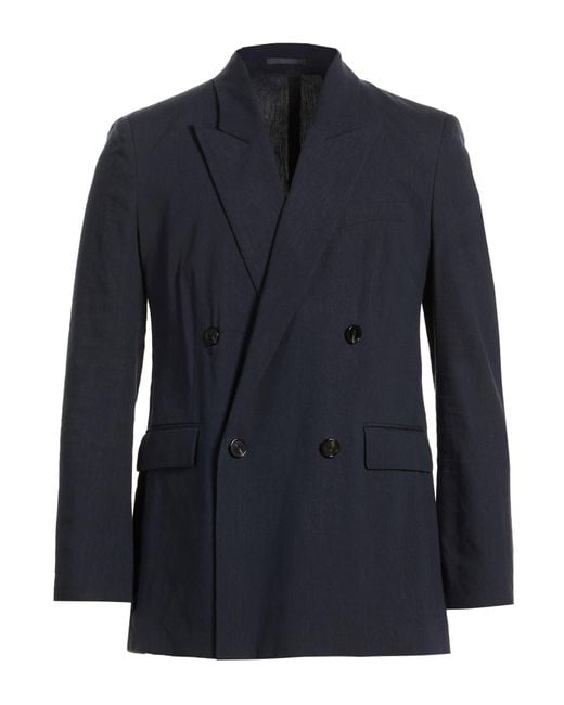 Boss Blue Blazer Wool, Viscose, Elastane for men