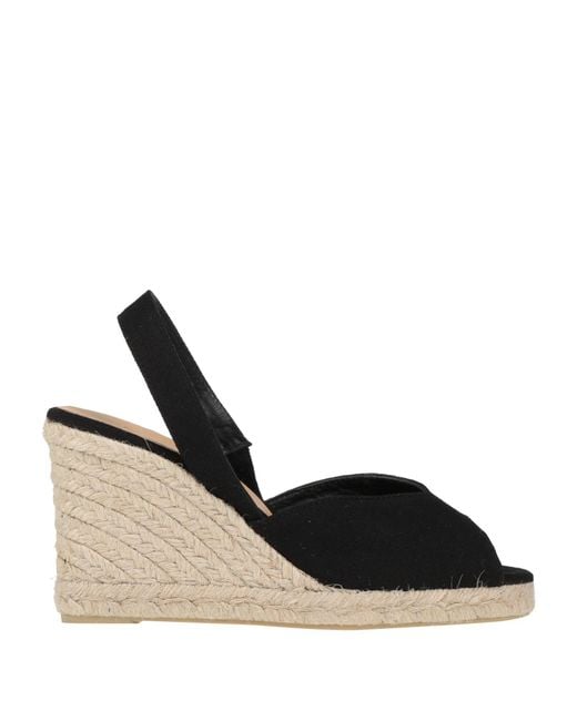 Castaner Black Espadrilles
