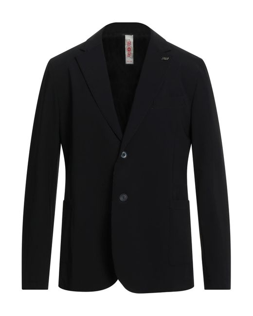 Bob Black Blazer Polyamide, Elastane for men