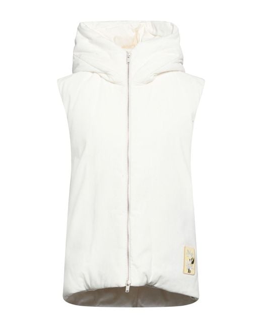 Chompa Sin Mangas Jil Sander de color White