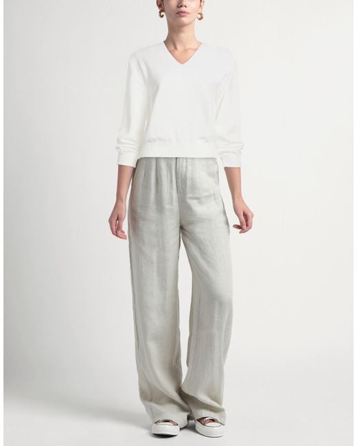 Aragona White Pullover