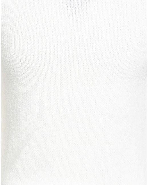 Drumohr White Sweaters for men