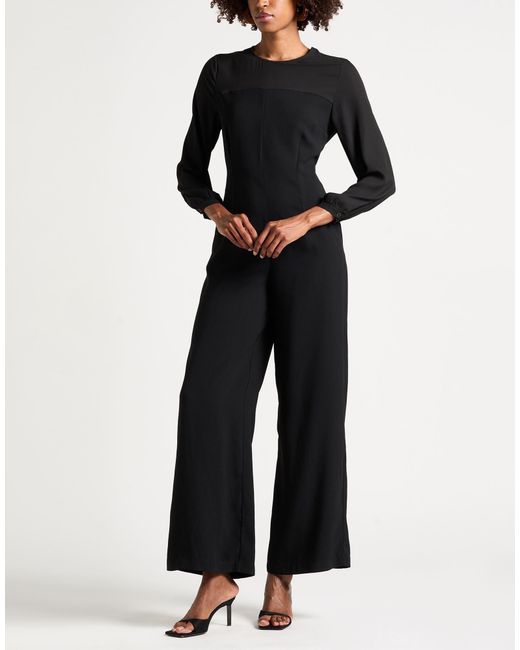 Dixie Black Jumpsuit Polyester