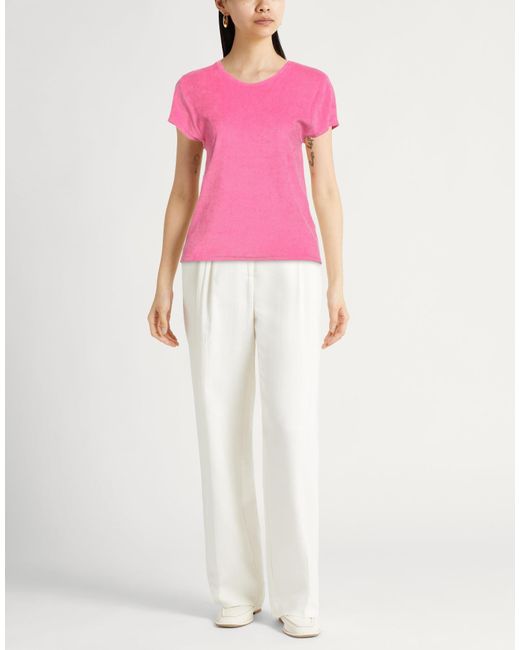 Majestic Filatures Pink T-Shirt
