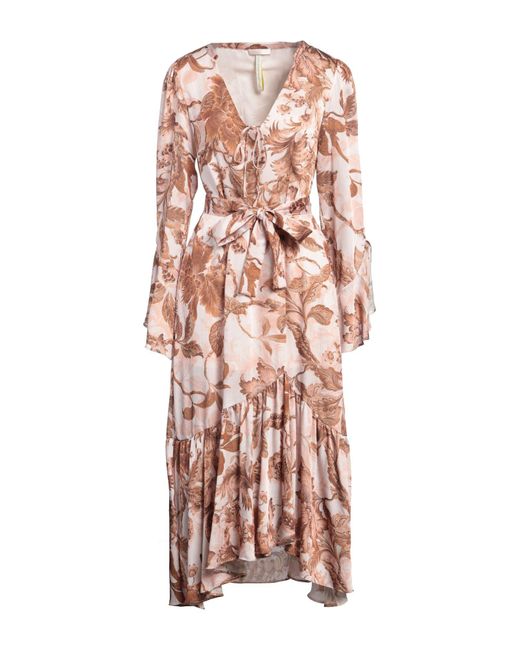 Guess Pink Midi Dress