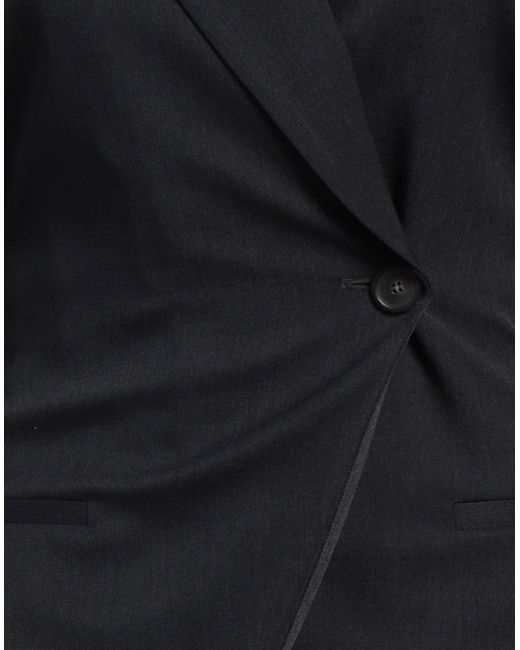 Blazer Erika Cavallini Semi Couture en coloris Black
