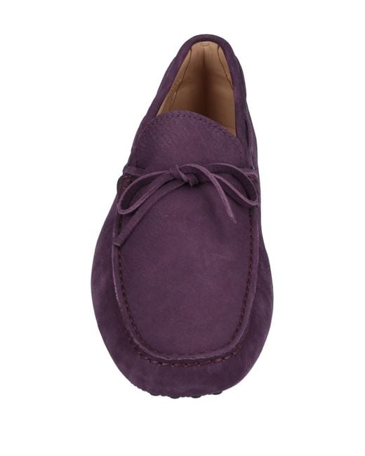 Tod's Loafer in Purple for Men Lyst