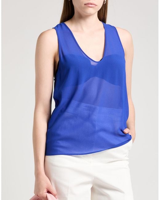 Patrizia Pepe Blue Top