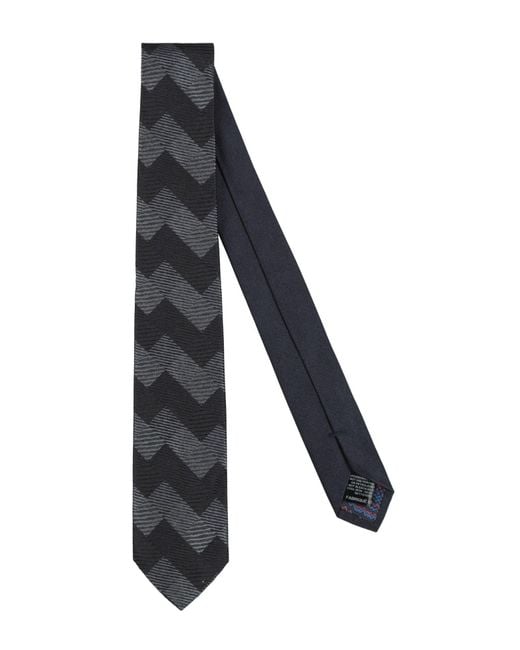 Missoni Blue Ties & Bow Ties for men