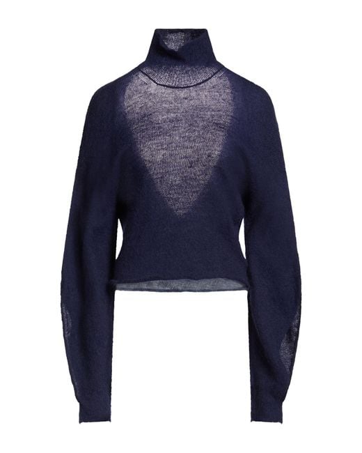 Maison Flâneur Blue Turtlenecks