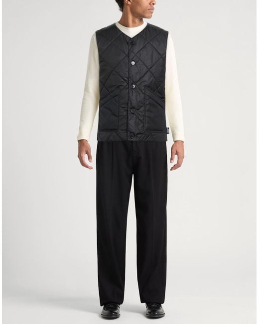 Mackintosh Black Vest Nylon for men