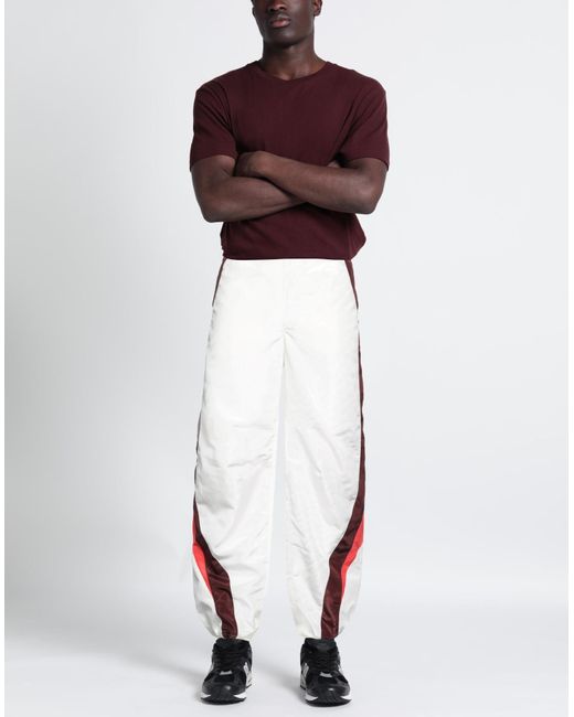 MARINE SERRE White Trouser for men