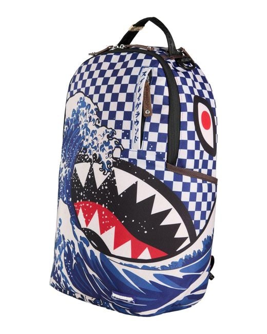 Sprayground Blue Backpacks for men