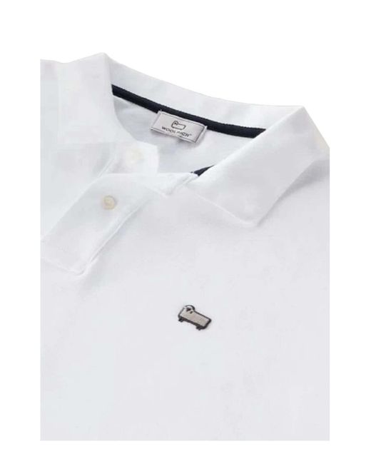 Woolrich Poloshirt in White für Herren