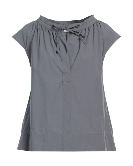 Ottod'Ame Gray Lead Top Cotton
