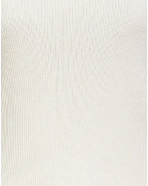 ViCOLO White Sweater Viscose, Polyester, Polyamide