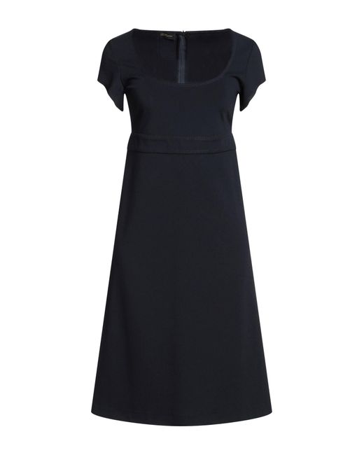 Les Copains Black Midi Dress