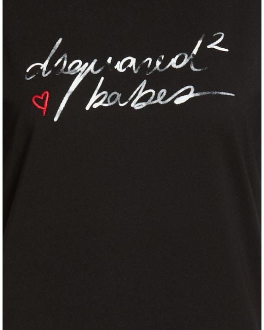 DSquared² Black T-Shirts
