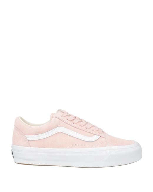 Vans Pink Sneakers Leather for men