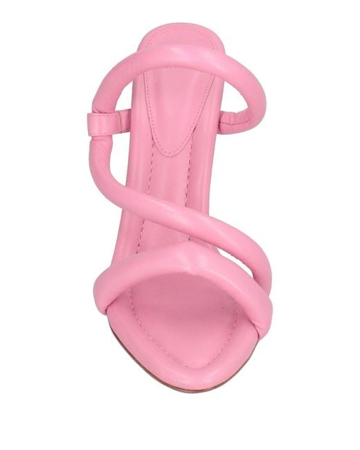 Alexandre Birman Pink Sandals Leather