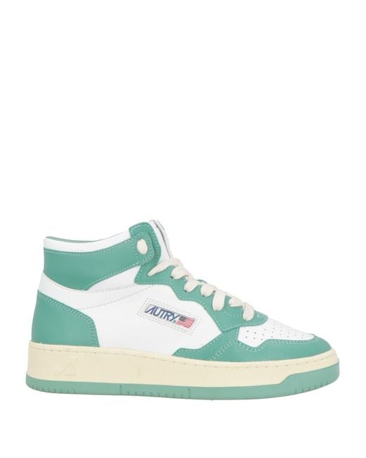 Autry Green Sneakers Leather